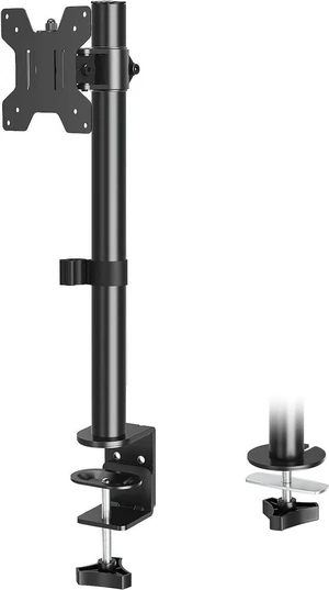MOUNTUP Single Monitor Mount, Adjustable Monitor Stand for Max 32 Inch Flat Curved Computer Screen, Monitors Arm Desk Mount Fit VESA 75x75& 100x100, up to 17.6lbs, with C-Clamp and Grommet Base, Black MOUNTUP Single Monitor Mount, Adjustable Monitor Stand for Max 32 Inch Flat Curved Computer Screen, Monitors Arm Desk Mount Fit VESA 75x75& 100x100, up to 17.6lbs, with C-Clamp and Grommet Base, Black