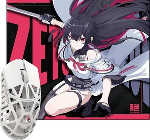 WLMOUSE Beast X Pro Magnesium Gaming Mouse(Milky White,OM Switch,Side Slits)+ZETSUMEOW REN Yaiba Mouse Pad(Black) WLMOUSE Beast X Pro Magnesium Gaming Mouse(Milky White,OM Switch,Side Slits)+ZETSUMEOW REN Yaiba Mouse Pad(Black)