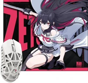 WLMOUSE Beast X Mini Pro Magnesium Gaming Mouse(Milky White,OM Switch,Side Slits)+ZETSUMEOW REN Yaiba Mouse Pad(Black) WLMOUSE Beast X Mini Pro Magnesium Gaming Mouse(Milky White,OM Switch,Side Slits)+ZETSUMEOW REN Yaiba Mouse Pad(Black)