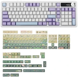 AJAZZ AK980 98% Mechanical Keyboard with KiiBoom X Cosydiaries Rainy Froggy Day Keycap Set AJAZZ AK980 98% Mechanical Keyboard with KiiBoom X Cosydiaries Rainy Froggy Day Keycap Set