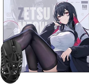 WLMOUSE Beast X Mini Pro Magnesium Gaming Mouse(Black,OM Switch,Side Slits)+ZETSUMEOW JUE 2.0 Mouse Pad(White) WLMOUSE Beast X Mini Pro Magnesium Gaming Mouse(Black,OM Switch,Side Slits)+ZETSUMEOW JUE 2.0 Mouse Pad(White)