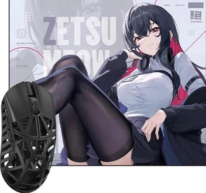 WLMOUSE Beast X Pro Magnesium Gaming Mouse(Black,OM Switch,Side Slits)+ZETSUMEOW JUE 2.0 Mouse Pad(White) WLMOUSE Beast X Pro Magnesium Gaming Mouse(Black,OM Switch,Side Slits)+ZETSUMEOW JUE 2.0 Mouse Pad(White)