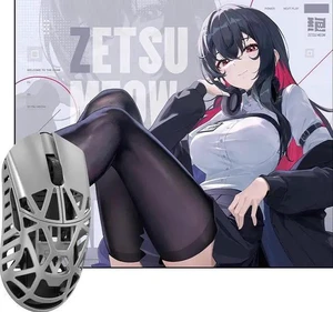 WLMOUSE Beast X Pro Magnesium Gaming Mouse(Silver,OM Switch,Side Slits)+ZETSUMEOW JUE 2.0 Mouse Pad(White) WLMOUSE Beast X Pro Magnesium Gaming Mouse(Silver,OM Switch,Side Slits)+ZETSUMEOW JUE 2.0 Mouse Pad(White)