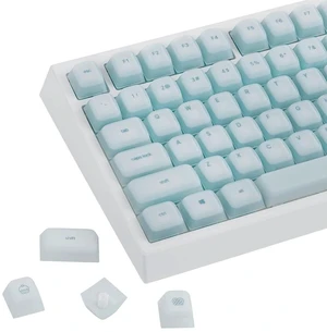 AegisSil Keycap Set, Silicone Material, Cherry Profile, 113 Keys, 65%/75%/96%/Full Size, Custom Keyboard Keycaps Set for Cherry MX, Kailh, Outemu, Gateron Mechanical Gaming Keyboard (Blue) AegisSil Keycap Set, Silicone Material, Cherry Profile, 113 Keys, 65%/75%/96%/Full Size, Custom Keyboard Keycaps Set for Cherry MX, Kailh, Outemu, Gateron Mechanical Gaming Keyboard (Blue)