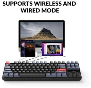 Zell K8 Pro Qmk/Via Wireless Mechanical Keyboard, Hot-Swappable Tkl Custom Programmable Macro Wired Keyboard With Gateron G Pro Blue Switch, Rgb Backlit, Pbt Keycaps For Mac Windows Linux Zell K8 Pro Qmk/Via Wireless Mechanical Keyboard, Hot-Swappable Tkl Custom Programmable Macro Wired Keyboard With Gateron G Pro Blue Switch, Rgb Backlit, Pbt Keycaps For Mac Windows Linux