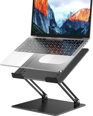 LS10 Aluminum Laptop Stand Ergonomic Adjustable Notebook Tablet Stand Computer Holder Compatible with Air Pro HP More 10-14 Laptops Black LS10 Aluminum Laptop Stand Ergonomic Adjustable Notebook Tablet Stand Computer Holder Compatible with Air Pro HP More 10-14 Laptops Black