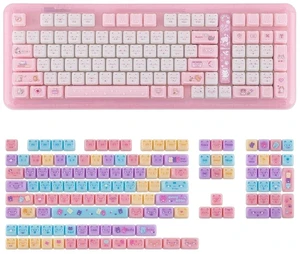 Phantom98 Lite 96% Mechanical Gaming Keyboard with Cute Cat Keycaps Set Phantom98 Lite 96% Mechanical Gaming Keyboard with Cute Cat Keycaps Set