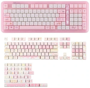 Phantom98 Lite 96% Mechanical Gaming Keyboard with Cute Cat Keycaps Set Phantom98 Lite 96% Mechanical Gaming Keyboard with Cute Cat Keycaps Set