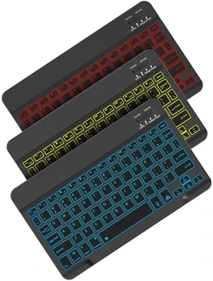 Backlit Bluetooth keyboard for Phone, Tablet, iPad Air, Pro, Mini, A16, M2, M3, Galaxy, ChromeBook, MackBook, Wireless Travel Keyboard for Computers - Rechargable, Lightweight, Slim, Easy to Carry Backlit Bluetooth keyboard for Phone, Tablet, iPad Air, Pro, Mini, A16, M2, M3, Galaxy, ChromeBook, MackBook, Wireless Travel Keyboard for Computers - Rechargable, Lightweight, Slim, Easy to Carry