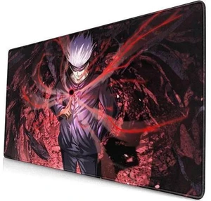 Large Mouse Pad Extended Gaming Mousepad Non-Slip Base Keyboard Pad Desk Mat 24 x 14 in Anime Mouse Pad (Japanese Anime Jujutsu Kaisen Satoru Gojo) Large Mouse Pad Extended Gaming Mousepad Non-Slip Base Keyboard Pad Desk Mat 24 x 14 in Anime Mouse Pad (Japanese Anime Jujutsu Kaisen Satoru Gojo)
