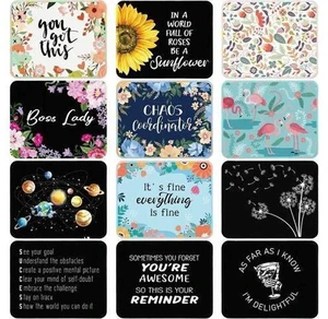 12 Pcs Inspirational Mouse Pad Bulk Fun Floral Mouse Pad with Motivational Quotes Square Non Slip Rubber Mousepad for Desk Office Home Laptop Computer 12 Pcs Inspirational Mouse Pad Bulk Fun Floral Mouse Pad with Motivational Quotes Square Non Slip Rubber Mousepad for Desk Office Home Laptop Computer