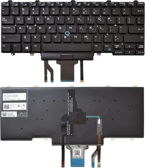 Backlit Keyboard Replacement Compatible with Dell Education(Latitude ) E5450 E5470 E5480 E7450 P40G E7470 E7480,Latitude 14 5480 5488 5490 5491 7480 7490 with Pointer US Layout Backlit Keyboard Replacement Compatible with Dell Education(Latitude ) E5450 E5470 E5480 E7450 P40G E7470 E7480,Latitude 14 5480 5488 5490 5491 7480 7490 with Pointer US Layout