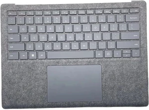 US Palmrest Backlit Keyboard Gray for Microsoft for Surface 3 4 13.5" 1867 1868 1950 US Palmrest Backlit Keyboard Gray for Microsoft for Surface 3 4 13.5" 1867 1868 1950