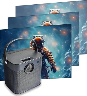 Movie Projector with Android System, 1080P Full HD Smart Video Projector with WIFI and Bluetooth for Inside and Outside, Compatible with phone/ Laptop/TV Stick/USB Drive/Game/Audio, Graphite Movie Projector with Android System, 1080P Full HD Smart Video Projector with WIFI and Bluetooth for Inside and Outside, Compatible with phone/ Laptop/TV Stick/USB Drive/Game/Audio, Graphite