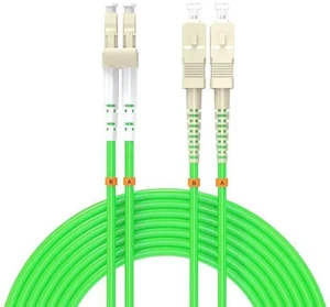 LC to SC UPC Fiber Patch Cable OM5 75Meters/246ft 40Gb/100GB/Gigabit multimode Duplex Jumper MMF 50/125m LSZH Fiber Optic Cord LC to SC UPC Fiber Patch Cable OM5 75Meters/246ft 40Gb/100GB/Gigabit multimode Duplex Jumper MMF 50/125m LSZH Fiber Optic Cord
