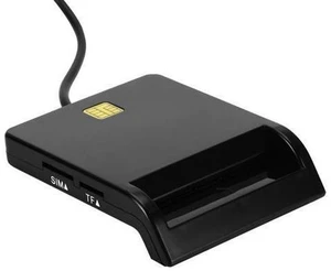 Universal USB 2.0 Smart Card Reader for Bank Card CAC IC ID SIM DNIE ATM Card readers for Windows 10 Universal USB 2.0 Smart Card Reader for Bank Card CAC IC ID SIM DNIE ATM Card readers for Windows 10