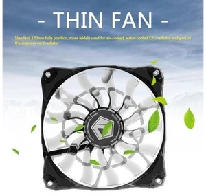 NO-12015 Silent Cooling Fan Desktop Chassis Case CPU Cooler Radiator Classic Desktop PC Computer Case Supplies NO-12015 Silent Cooling Fan Desktop Chassis Case CPU Cooler Radiator Classic Desktop PC Computer Case Supplies