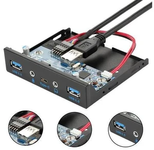 2020 new USB 3.0 4 Ports 3.5 inch Metal Front Panel 20 Pin Connector USB Hub for Desktop 2020 new USB 3.0 4 Ports 3.5 inch Metal Front Panel 20 Pin Connector USB Hub for Desktop