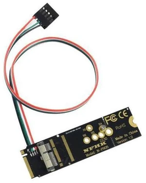 6+12 Pin Bluetooth Wifi Wireless Card Module to M.2 Key M PCIe X4 Adapter Card for NGFF M.2 Converter Card 6+12 Pin Bluetooth Wifi Wireless Card Module to M.2 Key M PCIe X4 Adapter Card for NGFF M.2 Converter Card