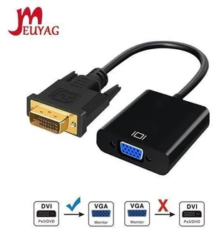 DVI to VGA converter HD 1080P DVI 24+1 25-pin to VGA adapter cable for TV PC monitor DVI-D to VGA DVI to VGA converter HD 1080P DVI 24+1 25-pin to VGA adapter cable for TV PC monitor DVI-D to VGA