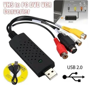 2.0 Audio Television Video VHS to PC DVD VCR Converter Easy Capture Card Adapter DJA99 2.0 Audio Television Video VHS to PC DVD VCR Converter Easy Capture Card Adapter DJA99