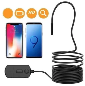 5M 7mm Endoscope Camera Flexible IP67 Waterproof Inspection Borescope Camera for Android PC Notebook 6LEDs Adjustable 5M 7mm Endoscope Camera Flexible IP67 Waterproof Inspection Borescope Camera for Android PC Notebook 6LEDs Adjustable