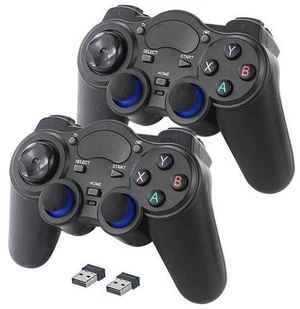 2.4G Wireless Gamepads Joystick Game Controller Joypad for PS3 PC Android Windows Raspberry Pi 4 Retroflag NESPi Retropie 2.4G Wireless Gamepads Joystick Game Controller Joypad for PS3 PC Android Windows Raspberry Pi 4 Retroflag NESPi Retropie