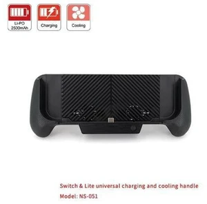 Charger Stand Cooling Fan Case 3D Thumb Caps Hand Grip for Nintendo Switch Lite & NS Console Charger Stand Cooling Fan Case 3D Thumb Caps Hand Grip for Nintendo Switch Lite & NS Console