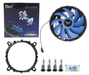 Cooler 120mm Blade Aluminium PC CPU Cooler Cooling For Intel 775/1155 AMD 754/AM2 Cooler 120mm Blade Aluminium PC CPU Cooler Cooling For Intel 775/1155 AMD 754/AM2