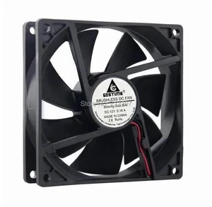 92mm x 25mm DC 12V 2Pin Ball Bearing Computer Cooling Fan for PC Case CPU Cooler 92mm x 25mm DC 12V 2Pin Ball Bearing Computer Cooling Fan for PC Case CPU Cooler