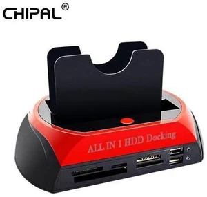 All in 1 HDD Docking Station USB 2.0 2.5" 3.5" IDE SATA External HDD Case Box Hard Disk Drive Enclosure SD TF Card Reader All in 1 HDD Docking Station USB 2.0 2.5" 3.5" IDE SATA External HDD Case Box Hard Disk Drive Enclosure SD TF Card Reader