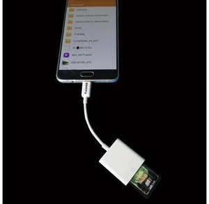 SD Card Reader, Trail Game Camera Card Viewer Reader for andorid phones and tablets SD Card Reader, Trail Game Camera Card Viewer Reader for andorid phones and tablets