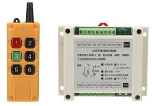 DC 12V-36V 6-channel Wireless Remote Control Switch Universal Multi-function Receiving Controller Relay Motor DC 12V-36V 6-channel Wireless Remote Control Switch Universal Multi-function Receiving Controller Relay Motor