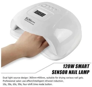 120W Professional Nail Lamp LED UV Light Timer Glue Dryer Manicure EU Plug for Nail Gel Polish led Nail Light Dryer UV Lamp 120W Professional Nail Lamp LED UV Light Timer Glue Dryer Manicure EU Plug for Nail Gel Polish led Nail Light Dryer UV Lamp