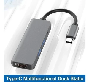 Thunderbolt 4 in1 USB-C to Adapter 2x USB3.0 Type-C PD Hub For P20 Pro Dex Galaxy S9/S8 Thunderbolt 4 in1 USB-C to Adapter 2x USB3.0 Type-C PD Hub For P20 Pro Dex Galaxy S9/S8