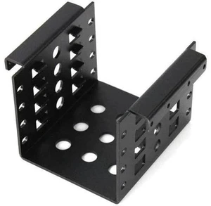 4 Bay 2.5 to 3.5" HDD Rack Converter SSD Adapter Mounting Bracket Hard Drive Disk Holder Rack 4 Bay 2.5 to 3.5" HDD Rack Converter SSD Adapter Mounting Bracket Hard Drive Disk Holder Rack