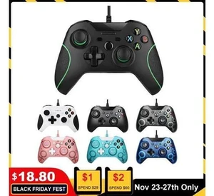 Wired Controller For Xbox One Video Game JoyStick Mando For Microsoft Xbox One Slim Gamepad Controle Joypad For Windows PC Wired Controller For Xbox One Video Game JoyStick Mando For Microsoft Xbox One Slim Gamepad Controle Joypad For Windows PC