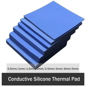 3Pcs 100x100mm Thermal Pad 0.5mm 1mm 1.5mm 2mm 3mm 4mm 5mm CPU Heatsink Pad Cooling Conductive Silicone Pad Thermal Pad 3Pcs 100x100mm Thermal Pad 0.5mm 1mm 1.5mm 2mm 3mm 4mm 5mm CPU Heatsink Pad Cooling Conductive Silicone Pad Thermal Pad