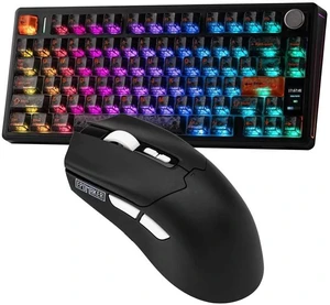 TH80 V2 PRO Wireless Gaming Keyboard with Screen&Knob+Click Lite Wireless Gaming Mouse TH80 V2 PRO Wireless Gaming Keyboard with Screen&Knob+Click Lite Wireless Gaming Mouse