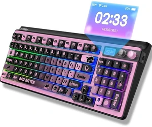 H98 Wireless Mechanical Keyboard,96-Key Hot-Swappable Wired Gaming Keyboard,Tri-Mode Bluetooth 5.0 2 H98 Wireless Mechanical Keyboard,96-Key Hot-Swappable Wired Gaming Keyboard,Tri-Mode Bluetooth 5.0 2