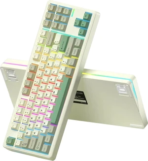 Impact80 Tri-Mode Wireless Mechanical Keyboard,USB-C Wired, Hot-Swappable 87 Keys Gasket Mount, RGB Light Bar, 8000mAh Battery, QMK/VIA Compatible RS8 Keyboard for Windows/Mac (Pro Forest) Impact80 Tri-Mode Wireless Mechanical Keyboard,USB-C Wired, Hot-Swappable 87 Keys Gasket Mount, RGB Light Bar, 8000mAh Battery, QMK/VIA Compatible RS8 Keyboard for Windows/Mac (Pro Forest)