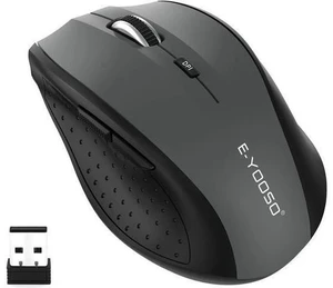 E-YOOSO Wireless Mouse, Computer Mouse 18 Months Battery Life Cordless Mouse, 5 Level 4800 DPI, 6 Button Ergo Wireless Mice, 2.4G Portable USB Wireless Mouse for Laptop, Mac, Chromebook, PC, Windows E-YOOSO Wireless Mouse, Computer Mouse 18 Months Battery Life Cordless Mouse, 5 Level 4800 DPI, 6 Button Ergo Wireless Mice, 2.4G Portable USB Wireless Mouse for Laptop, Mac, Chromebook, PC, Windows