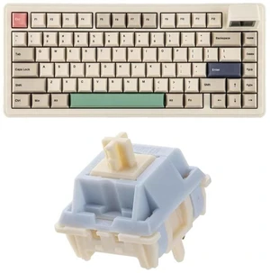 RT82 Wireless Mechanical Keyboard with Screen+Sorane 39gf Gaming Keyboard Switches Set RT82 Wireless Mechanical Keyboard with Screen+Sorane 39gf Gaming Keyboard Switches Set
