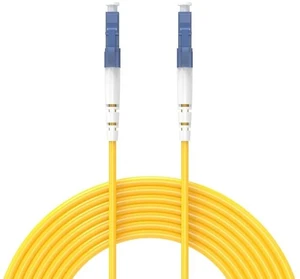 30Meters 100ft LC/UPC-LC/UPC Single-Mode Fiber Optic Cable LC to LC OS2 Jumper Optical Patch Cord Simplex 9/125um Yellow LC-LC 30Meters 100ft LC/UPC-LC/UPC Single-Mode Fiber Optic Cable LC to LC OS2 Jumper Optical Patch Cord Simplex 9/125um Yellow LC-LC