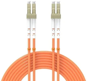 50Meters 165ft LC/UPC-LC/UPC Multi-Mode Fiber Optic Cable LC to LC OM1 Jumper Optical Patch Cord Duplex 62.5/125um Orange LC-LC 50Meters 165ft LC/UPC-LC/UPC Multi-Mode Fiber Optic Cable LC to LC OM1 Jumper Optical Patch Cord Duplex 62.5/125um Orange LC-LC