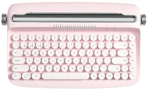ACTTO B303 Wireless Typewriter Keyboard, Bluetooth Connection, Cute Retro Aesthetic Design with Inte ACTTO B303 Wireless Typewriter Keyboard, Bluetooth Connection, Cute Retro Aesthetic Design with Inte