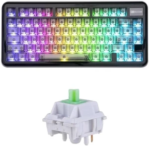 Phantom81 Lite 75% Gasket Mechanical Keyboard with Flick Linear Mechanical Switch Set Phantom81 Lite 75% Gasket Mechanical Keyboard with Flick Linear Mechanical Switch Set