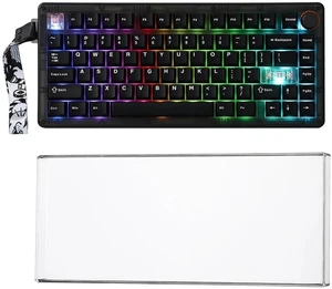 CIDOO QK75 VIA Programmable 75% Compact Keyboard with KiiBoom Premium Acrylic Transparent Keyboard D CIDOO QK75 VIA Programmable 75% Compact Keyboard with KiiBoom Premium Acrylic Transparent Keyboard D