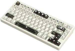 WOBKEY Rainy 75 RT Rapid Trigger CNC Aluminum Wired Gaming Keyboard, Hall Effect Mechanical Keyboard, Adjustable Actuation, 8K Polling Rate, 0.125ms Latency. (Pro White) WOBKEY Rainy 75 RT Rapid Trigger CNC Aluminum Wired Gaming Keyboard, Hall Effect Mechanical Keyboard, Adjustable Actuation, 8K Polling Rate, 0.125ms Latency. (Pro White)