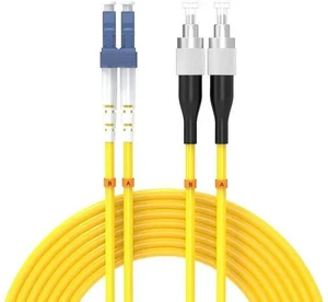 15Meters 50ft LC/UPC-FC/UPC Single-Mode Fiber Optic Cable LC to FC OS2 Jumper Optical Patch Cord Duplex 9/125um Yellow 15Meters 50ft LC/UPC-FC/UPC Single-Mode Fiber Optic Cable LC to FC OS2 Jumper Optical Patch Cord Duplex 9/125um Yellow